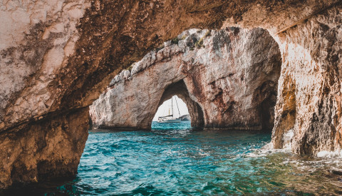 Blaue Grotten Zakynthos