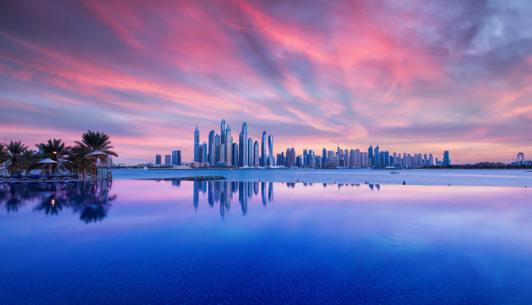 Dubai Sonnenuntergang