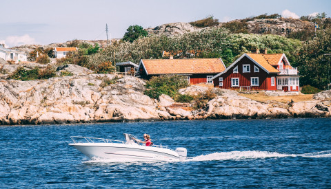 Ferienhaus mit Boot