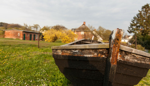 Fischerboot auf Rügen