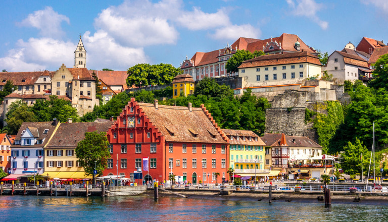 Meersburg Stadt Fluss