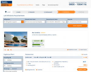 Screenshot Mallorca Deal Roc Carolina